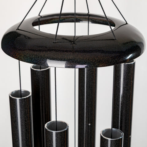 Corinthian Bells® 60-inch Wind Chime - Limited Edition Black Spectrum
