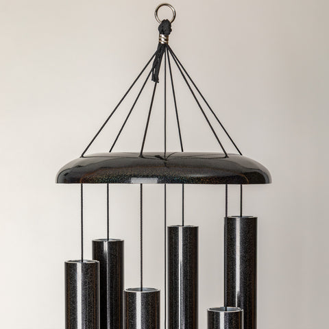 Corinthian Bells® 60-inch Wind Chime - Limited Edition Black Spectrum
