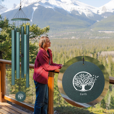 Corinthian Bells® Earth Element 65-Inch Wind Chime