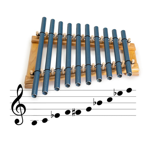 Still Waters Ten-Tube Table Chime, C Blues