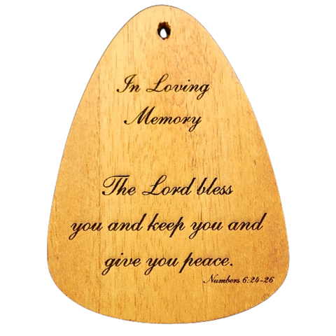 In Loving Memory® 42-Inch Silver Memorial Wind Chime