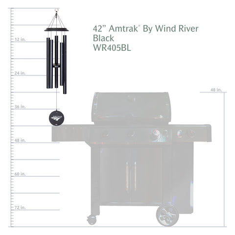 Amtrak Wind Chime - Wind River