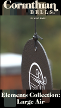 Corinthian Bells Elements wind chimes, large air item video