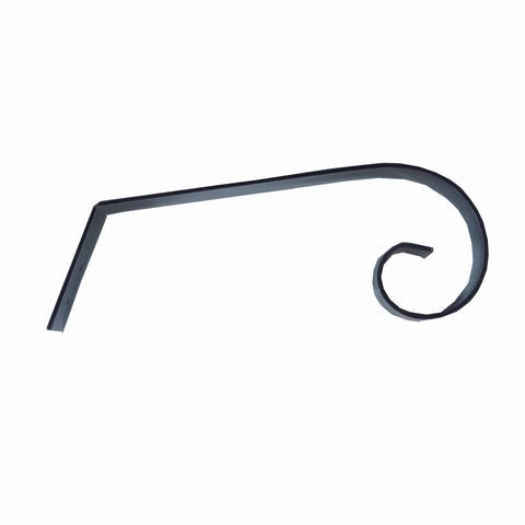 North Country Wind Bells® Short Scroll Bracket Hanger 11-inch - Wind River