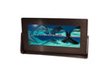 Exotic Sands Medium Black Metal Frame Sand Picture - Wind River