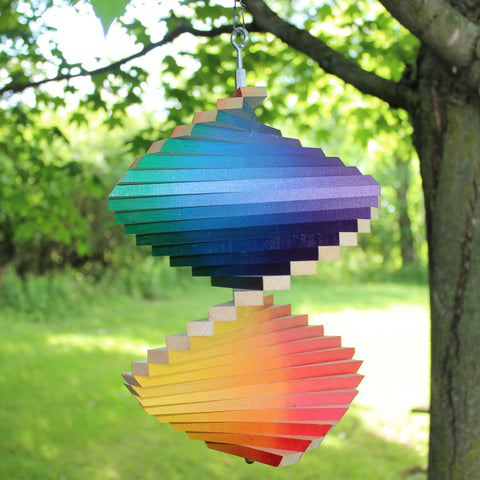 Maple Landmark Rainbow Windspinner - Wind River