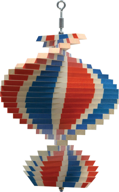 Maple Landmark Red, White, & Blue Windspinner - Wind River