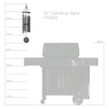 Corinthian Bells® 30-inch Windchime - Size Comparison - Wind River