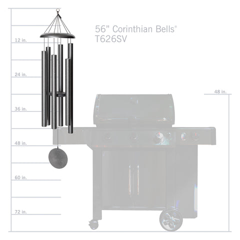 Corinthian Bells® 56-inch Windchime - Wind River