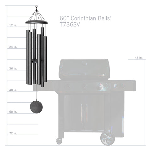 Corinthian Bells® 60-inch Windchime - Wind River