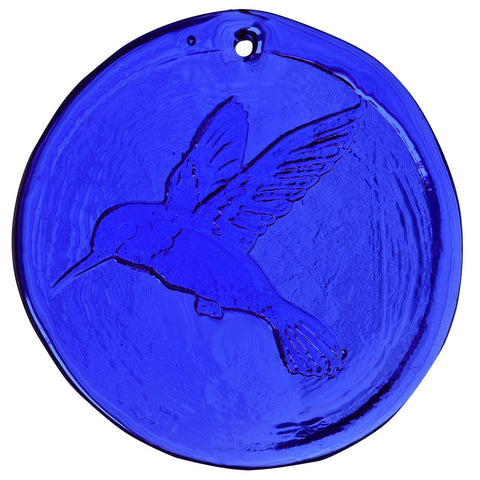 Blenko Glass Hummingbird Suncatcher 4-inch - Wind River