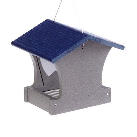 Bird's Choice Hopper Feeder - Gray/Blue - Wind River