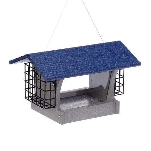 Bird's Choice 3 Qt Hopper Feeder W/Suet - Wind River