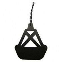 North Country Wind Bells® Bell Buoy Windcatcher - Black - Wind River